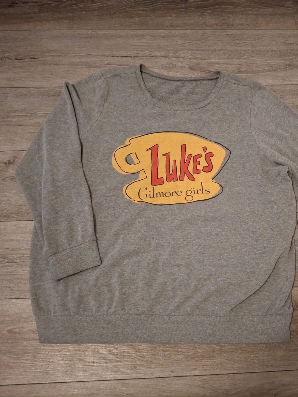 Gilmore Girls Luke's Logo Grey Sweatshirt
